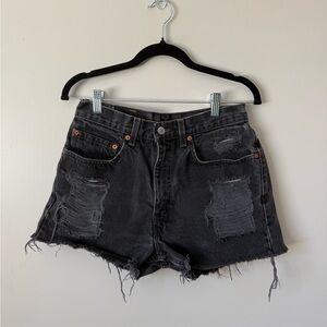 Vintage Levi Thrasher Jean Shorts - 12th Tribe